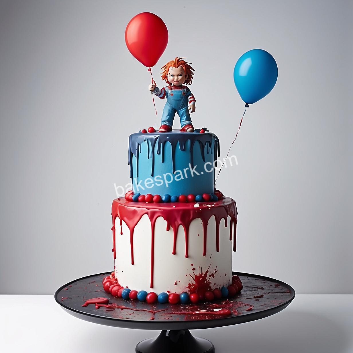 chucky doll cake