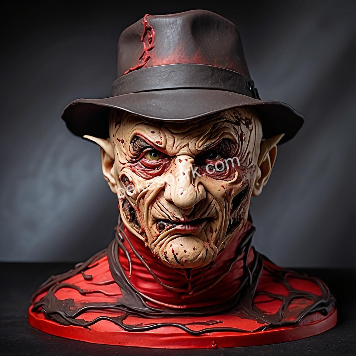 freddy krueger cake