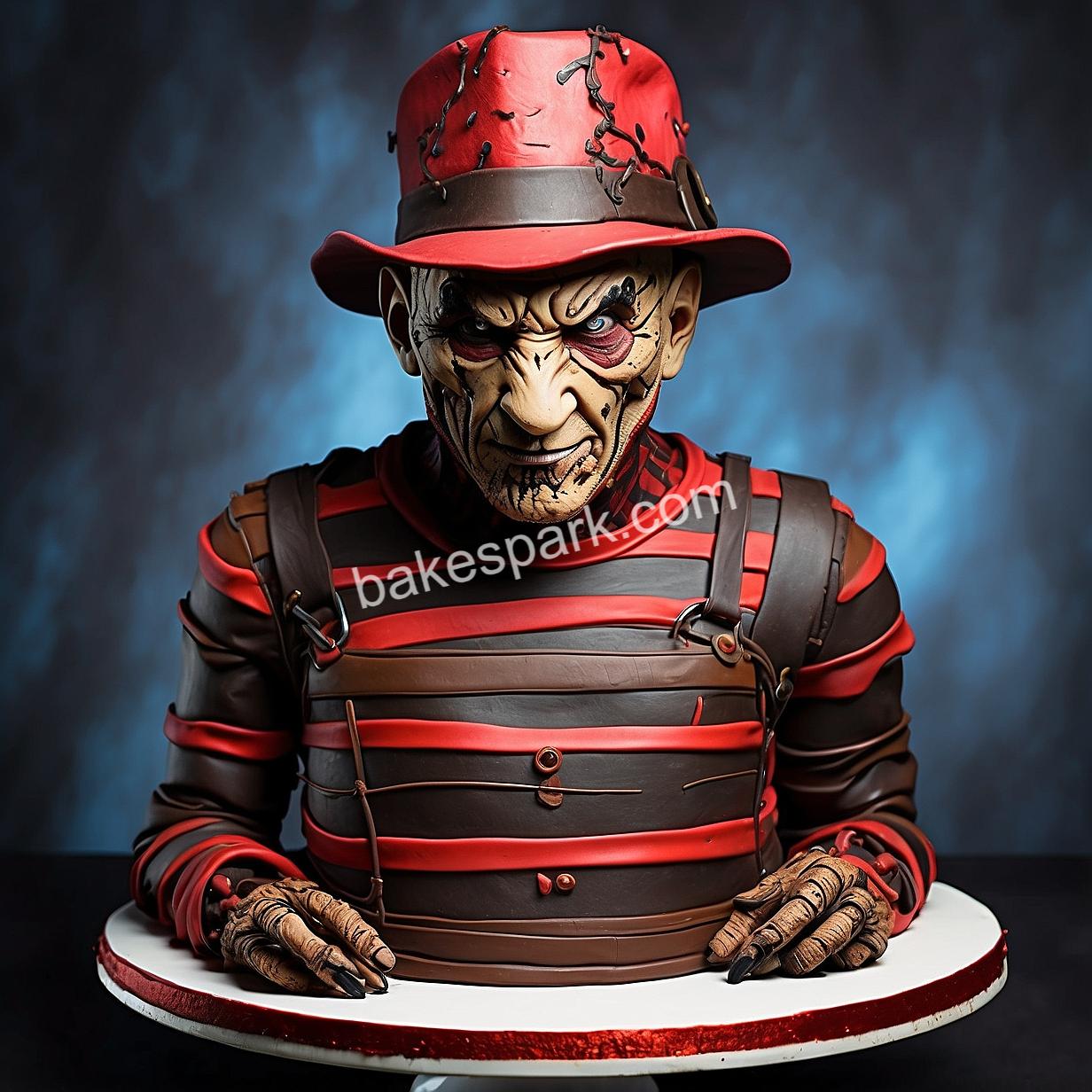 freddy krueger cake