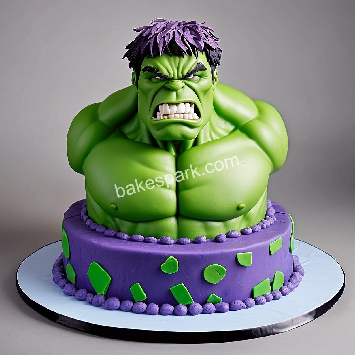 hulk cake