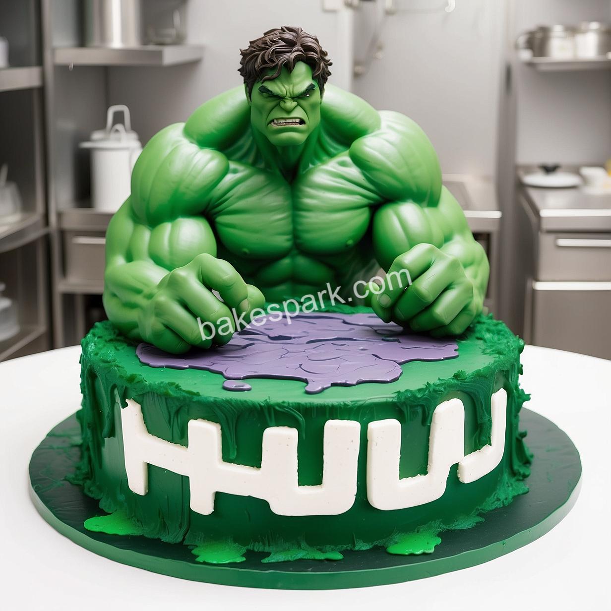 hulk cake