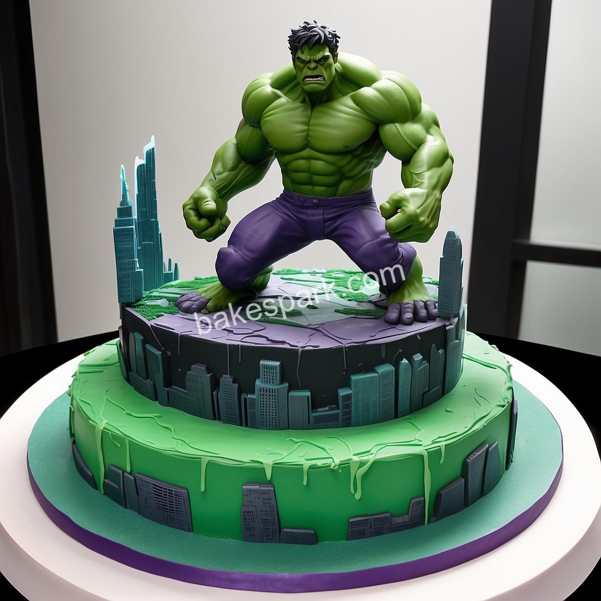 hulk cake