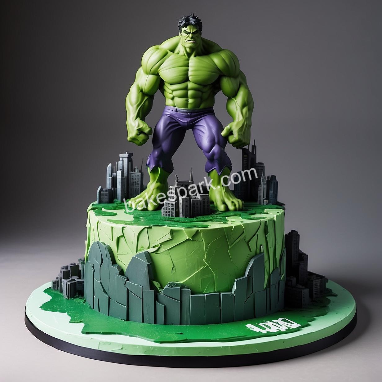 hulk cake