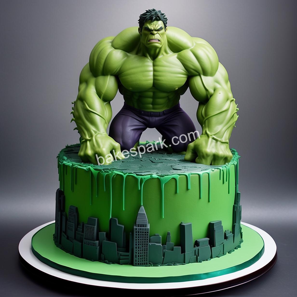 hulk cake