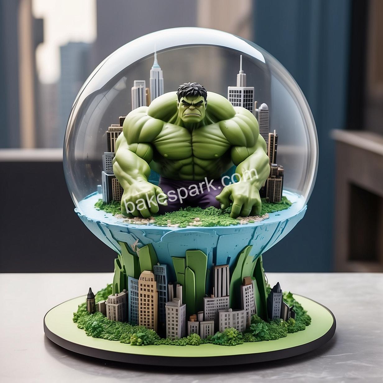 hulk cake