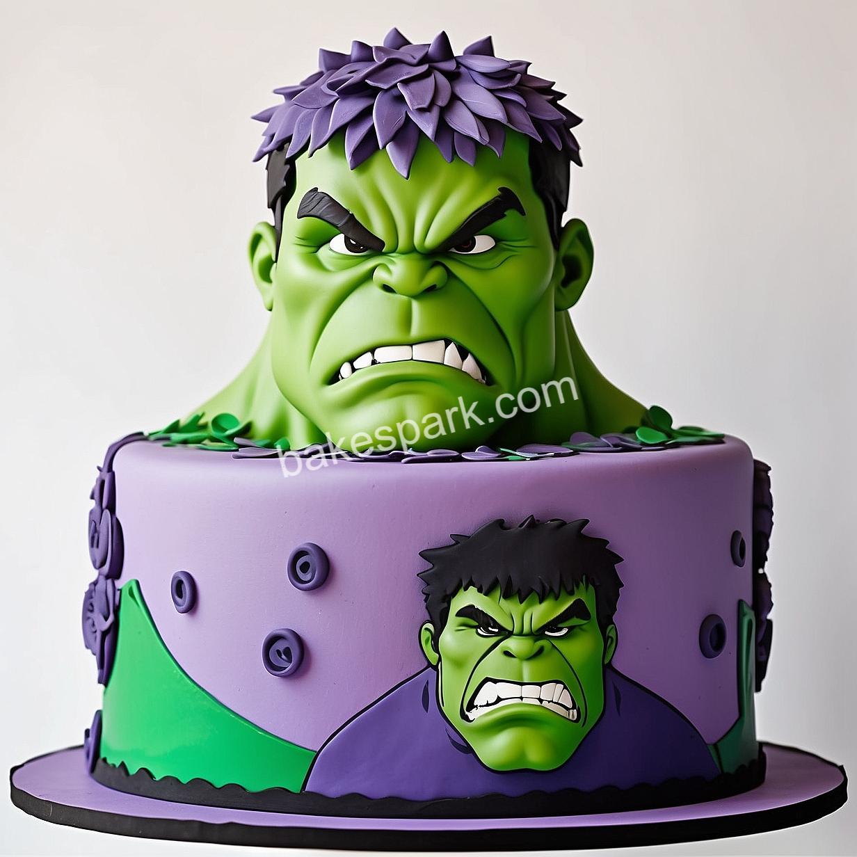 hulk cake