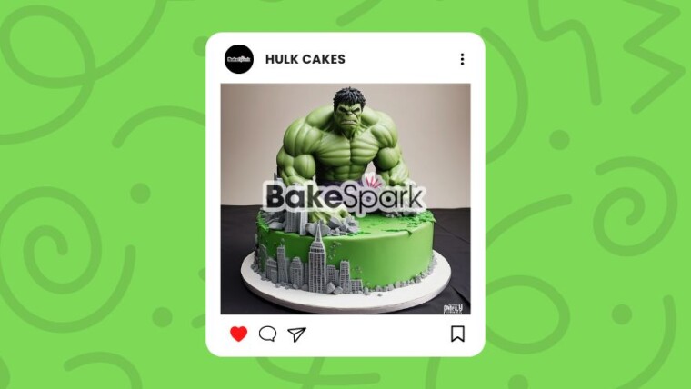 hulk cake