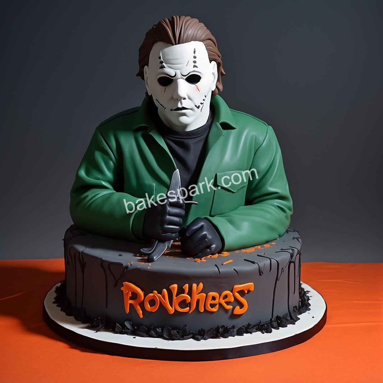 michael myers cake