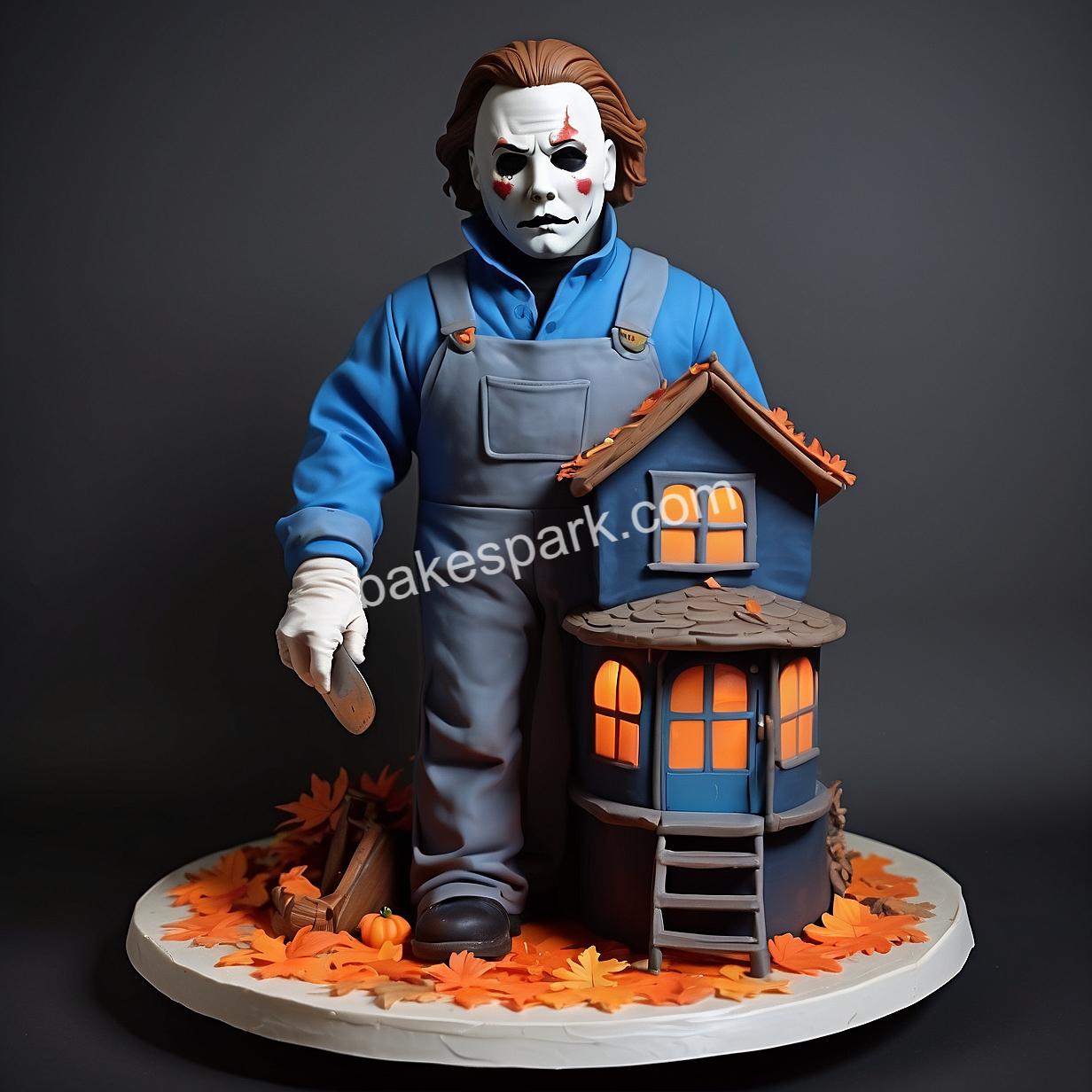 michael myers cake