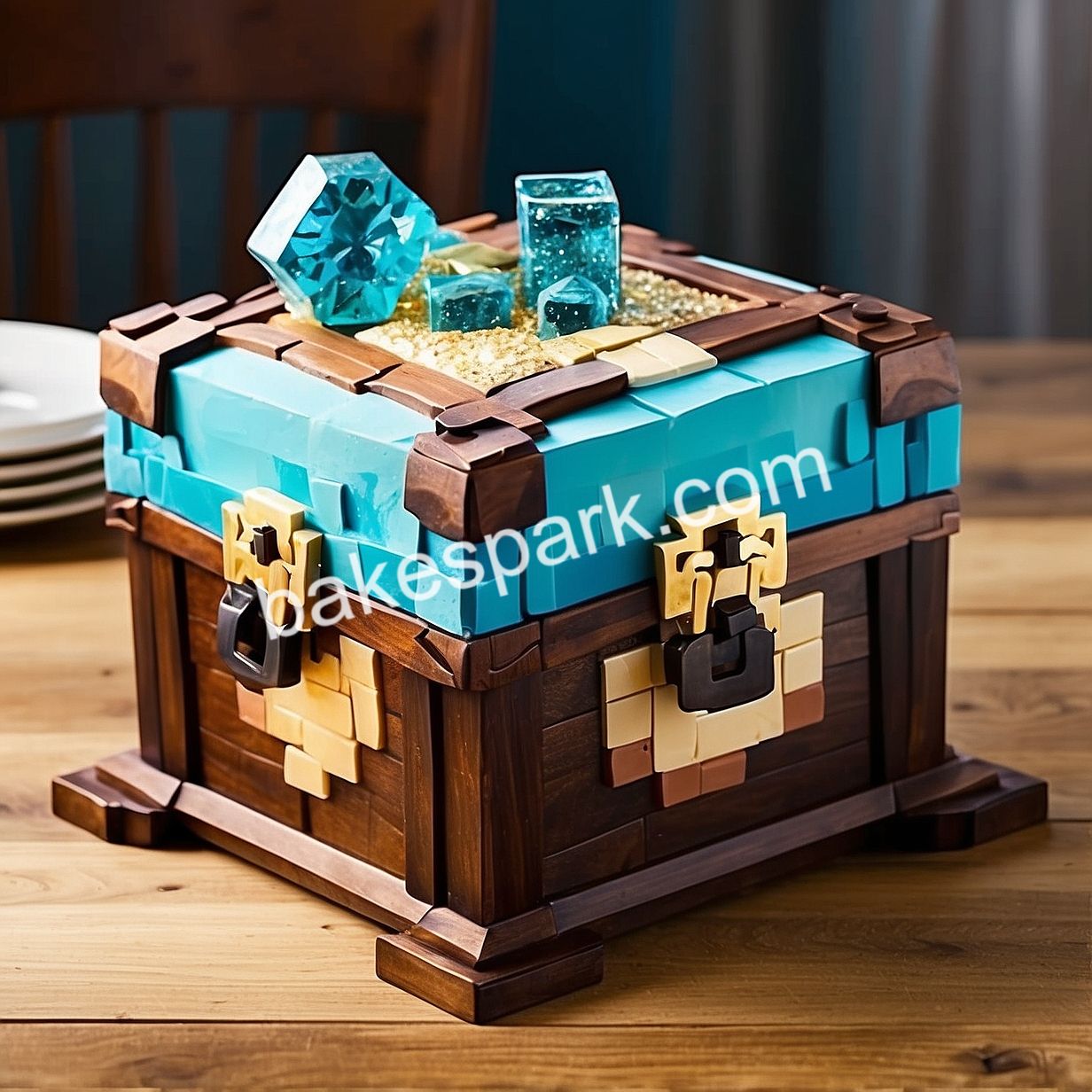 minecraft cake