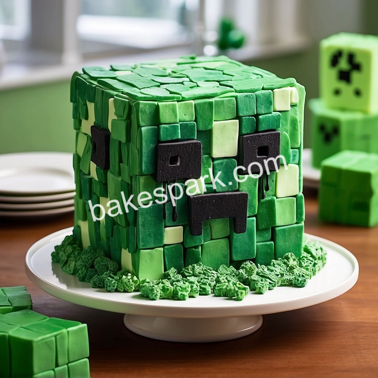 minecraft cake