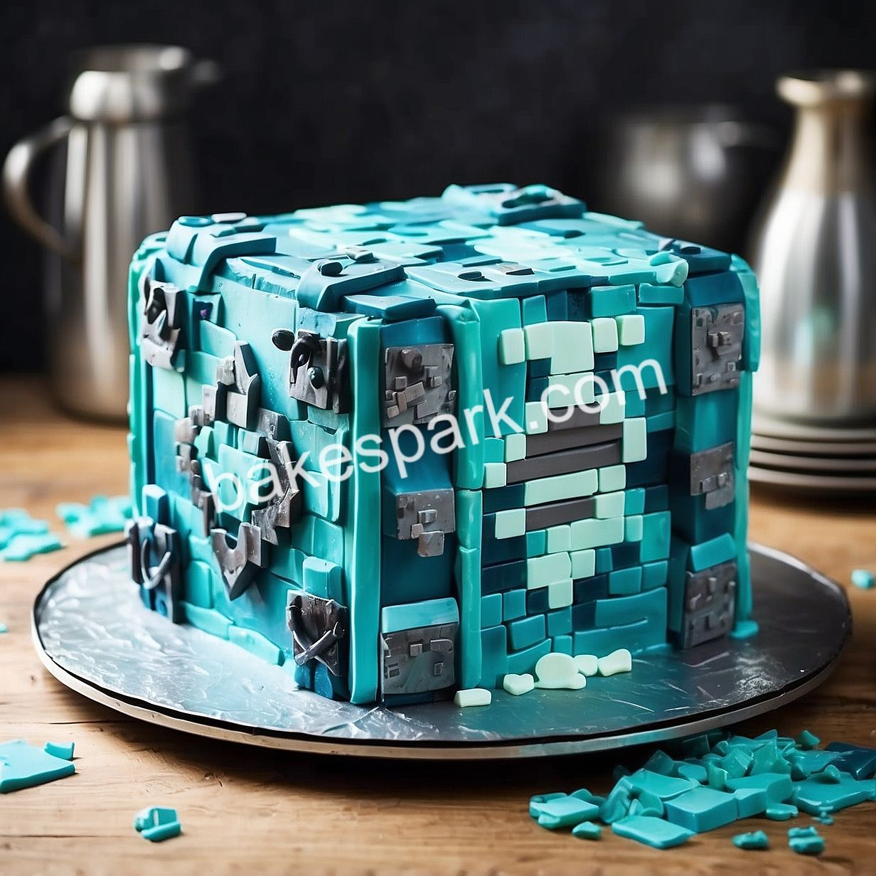 minecraft cake