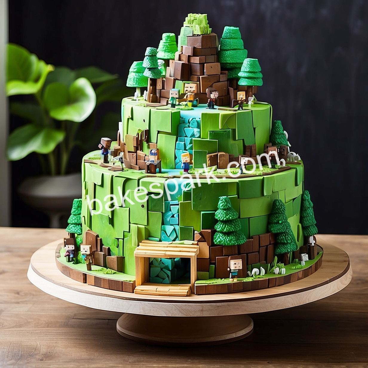 minecraft cake