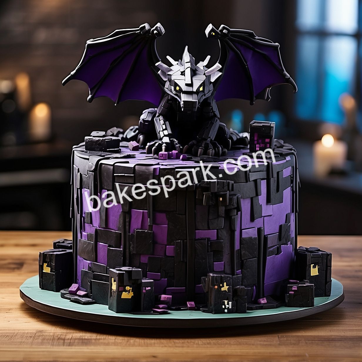 minecraft cake