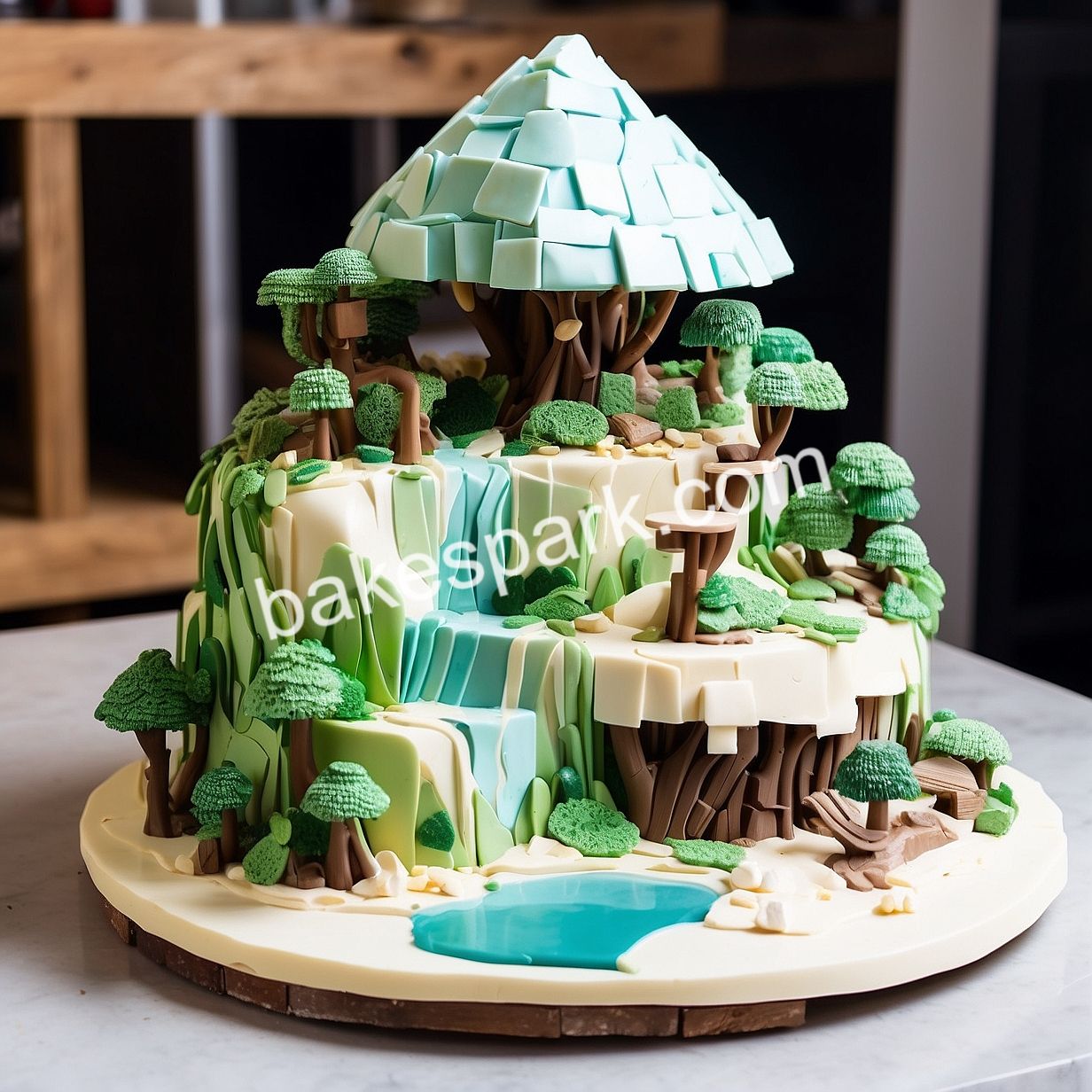 minecraft cake