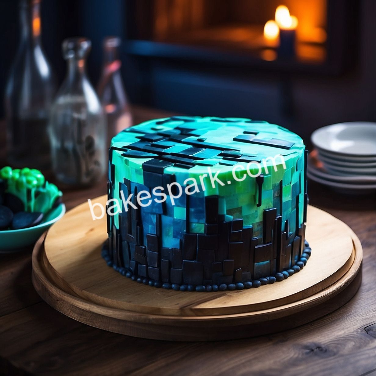 minecraft cake