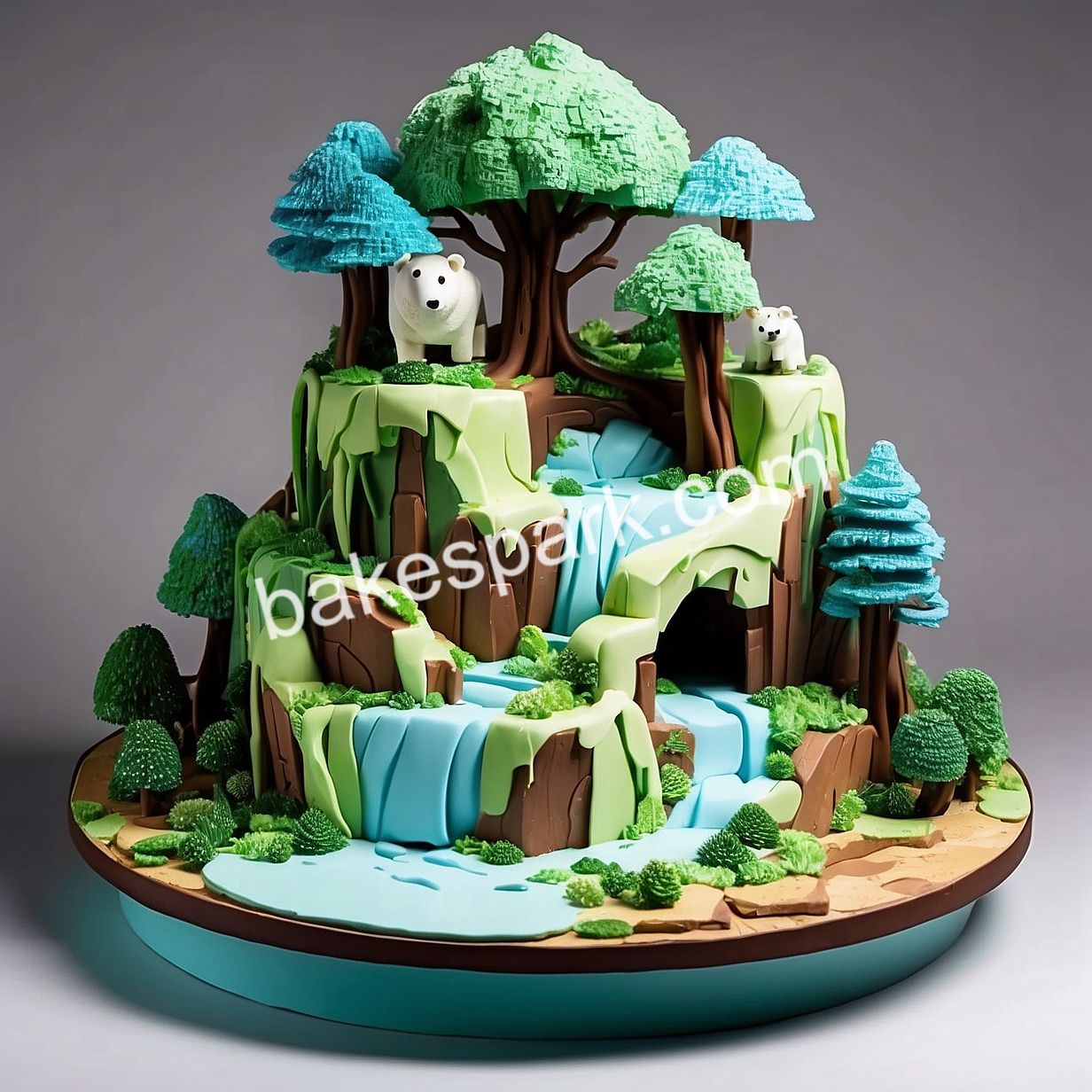minecraft cake