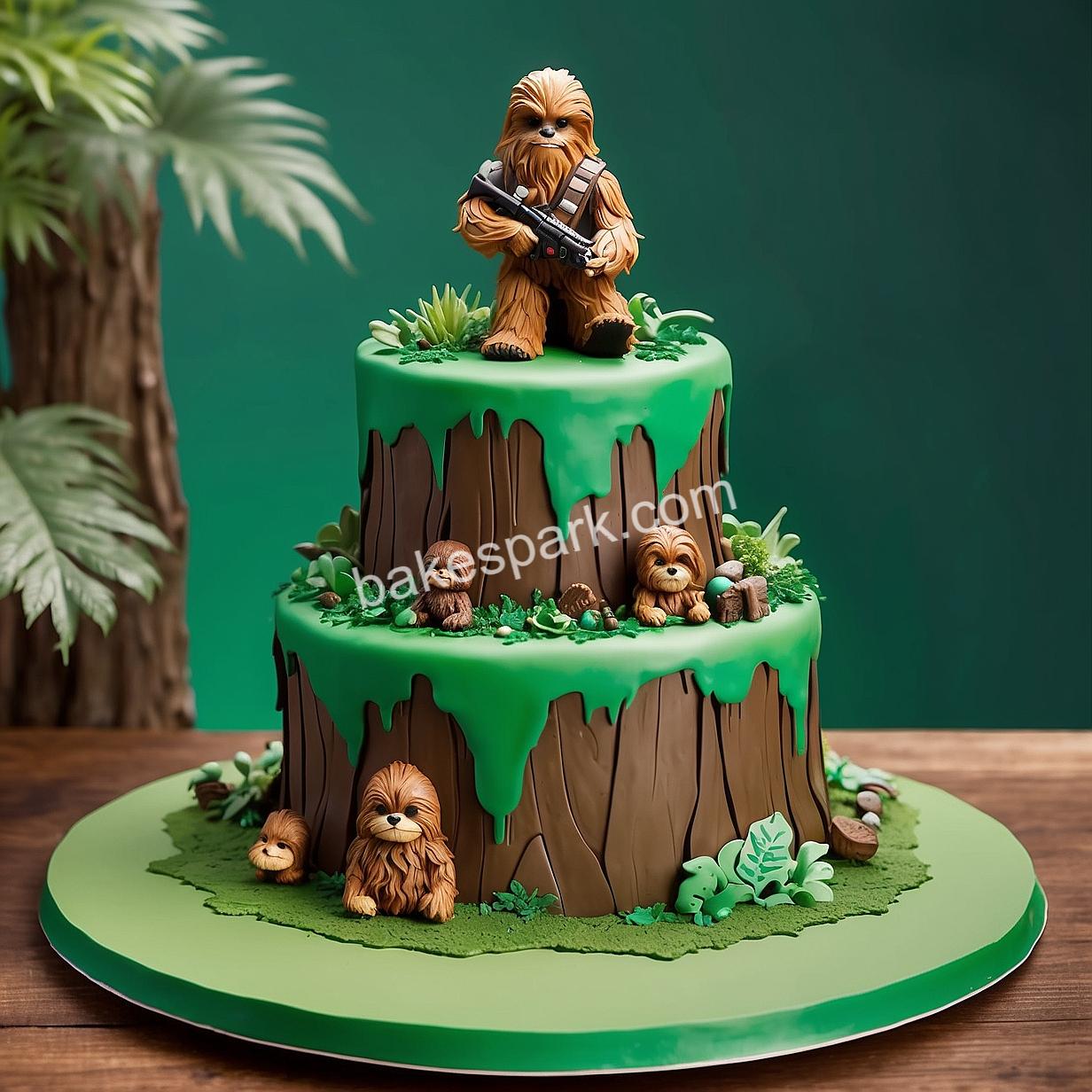 star wars cake