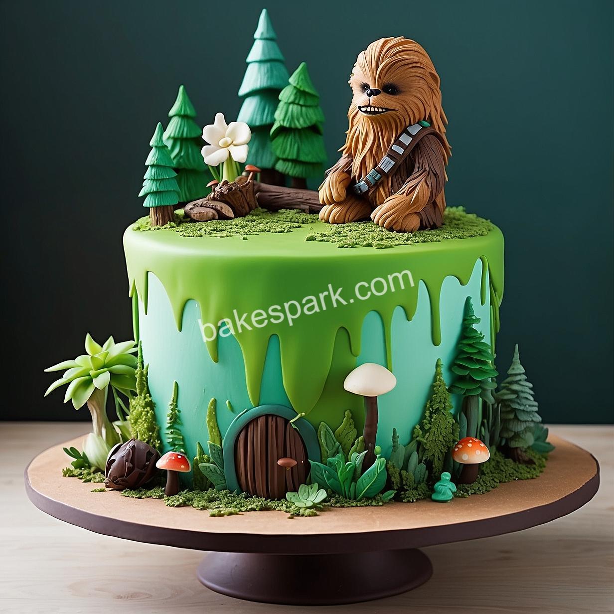 star wars cake
