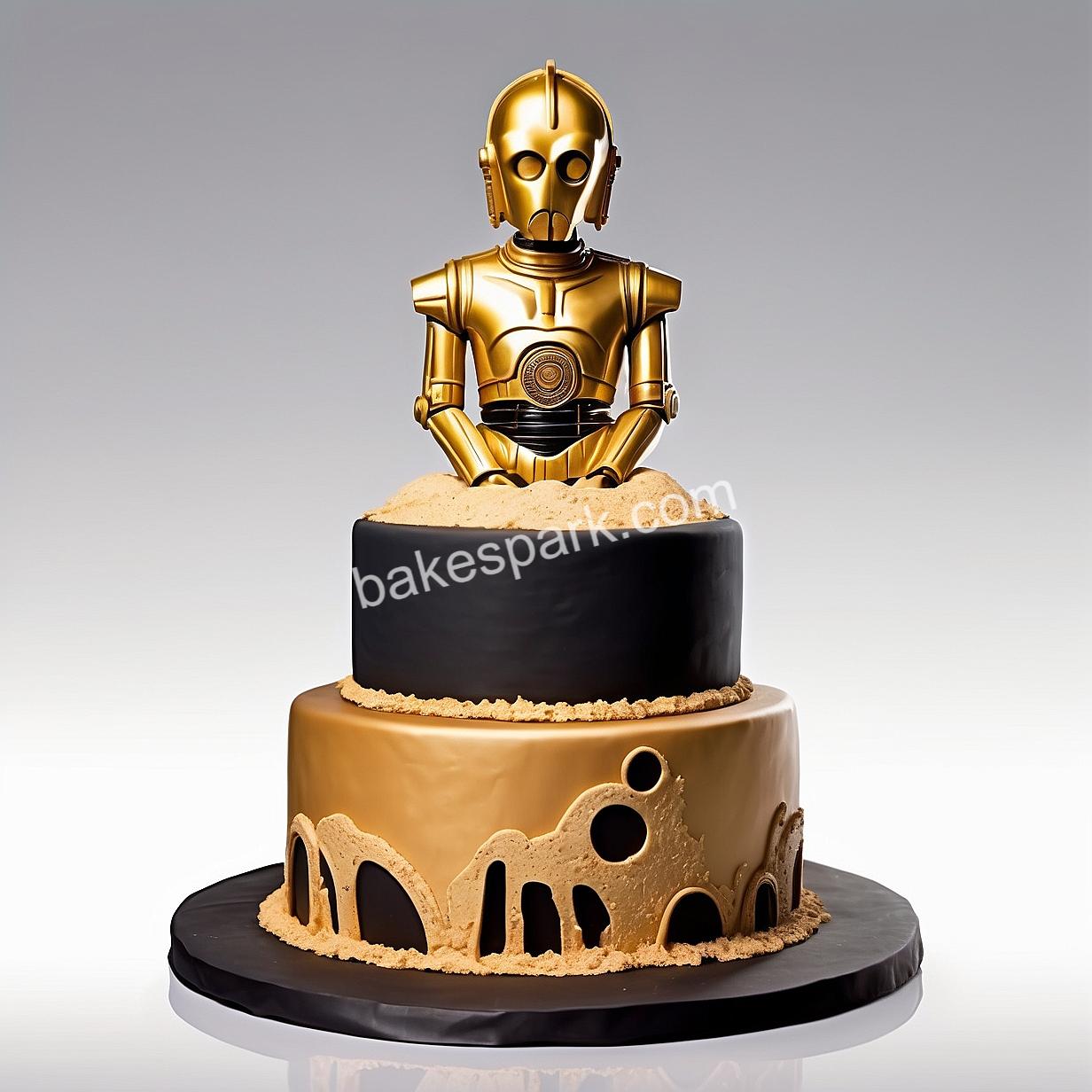 star wars cake