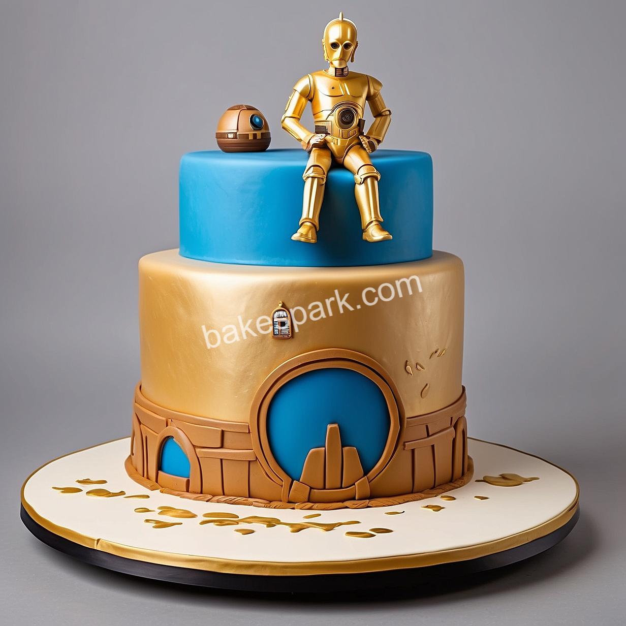 star wars cake