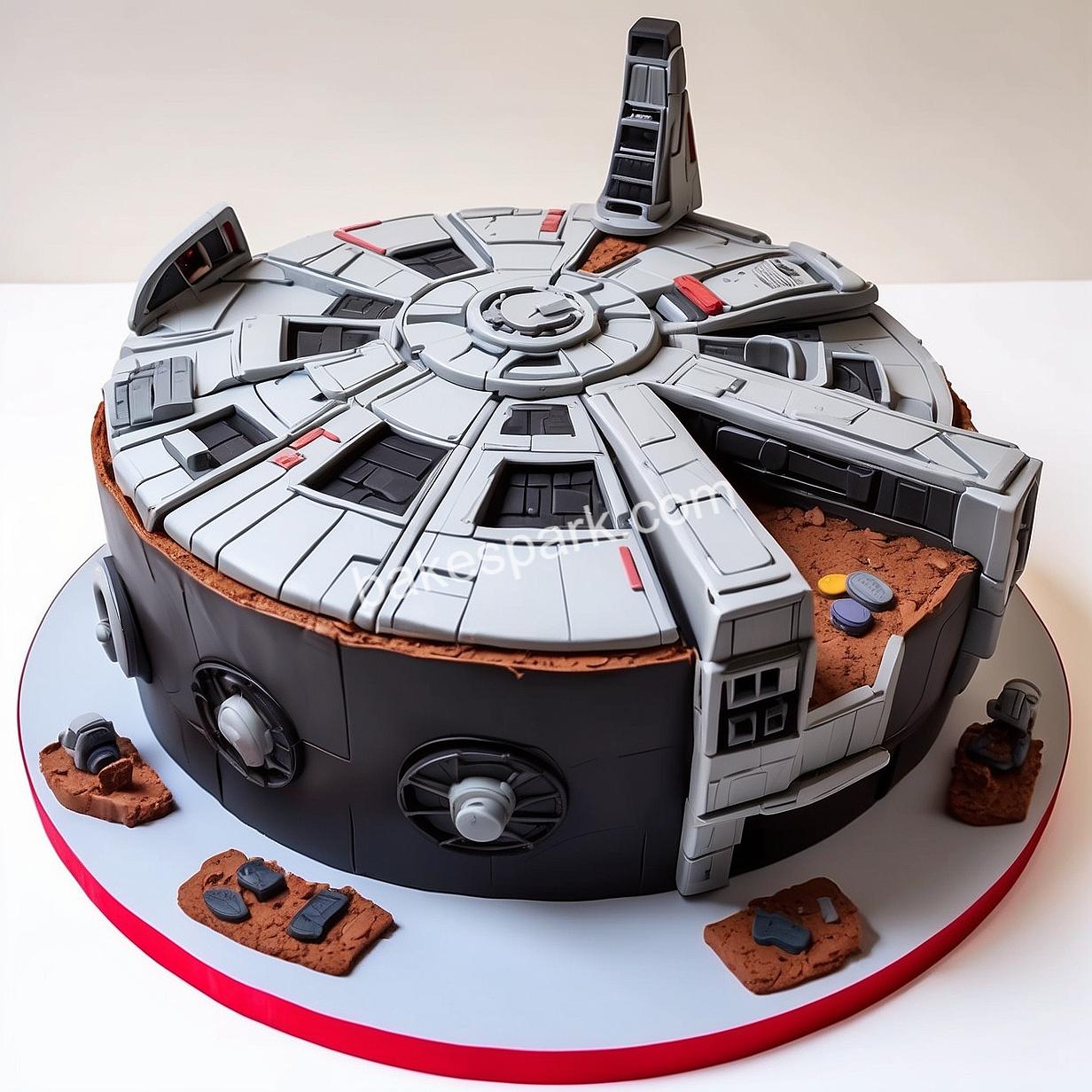 star wars cake