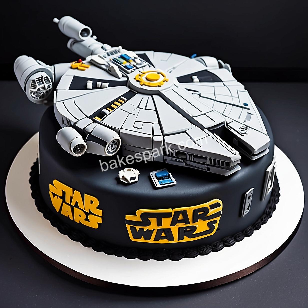 star wars cake