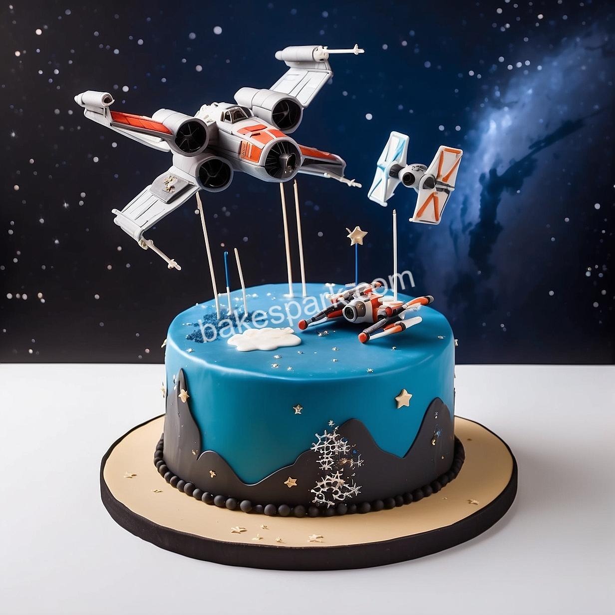 star wars cake