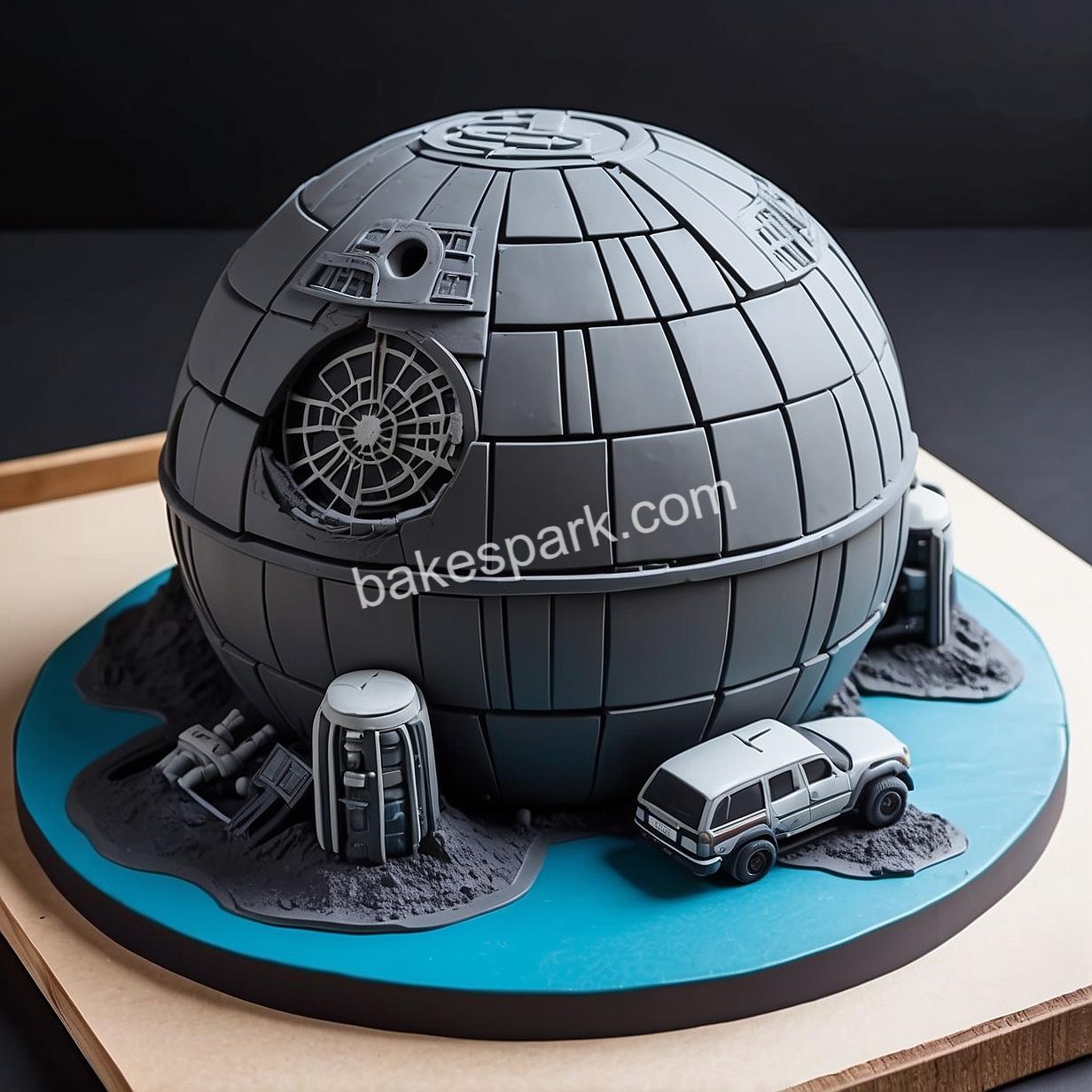star wars cake