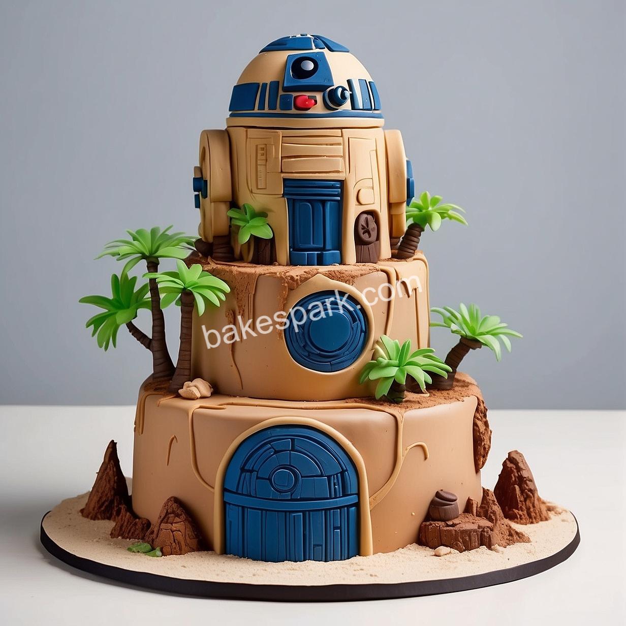 star wars cake