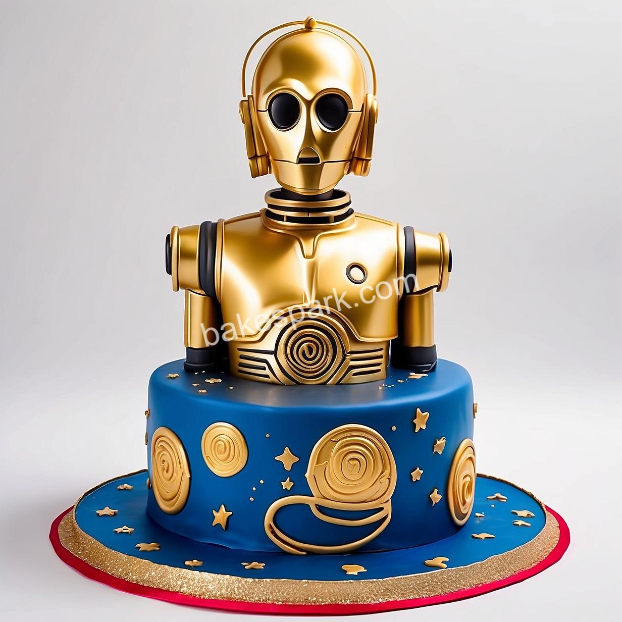 star wars cake