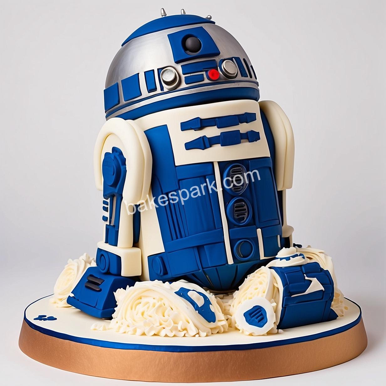 star wars cake