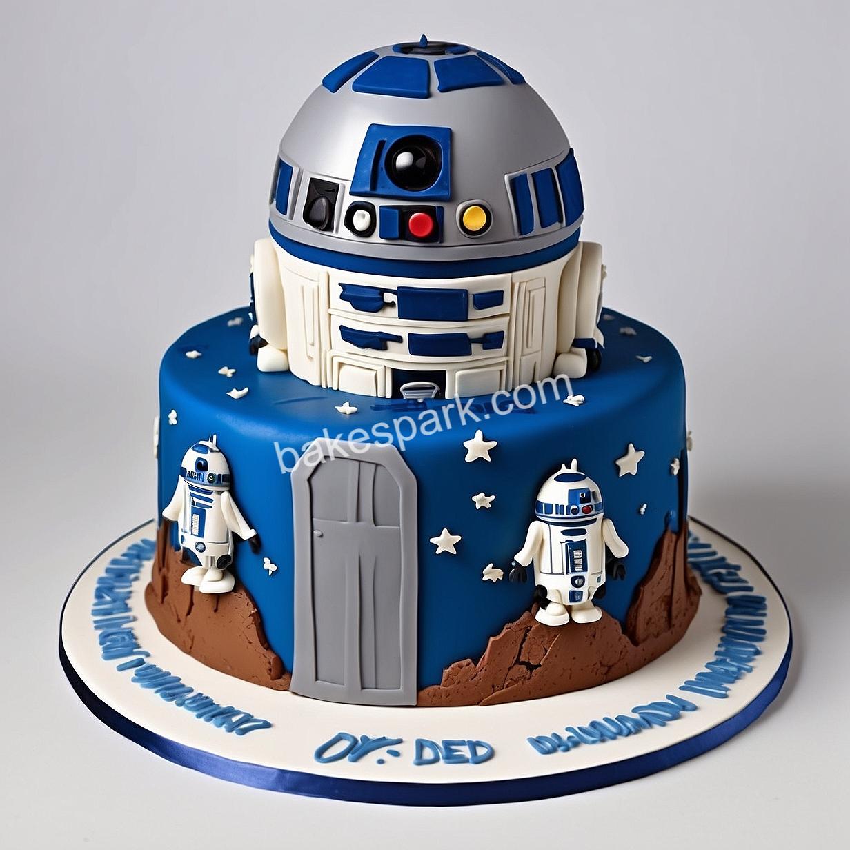 star wars cake