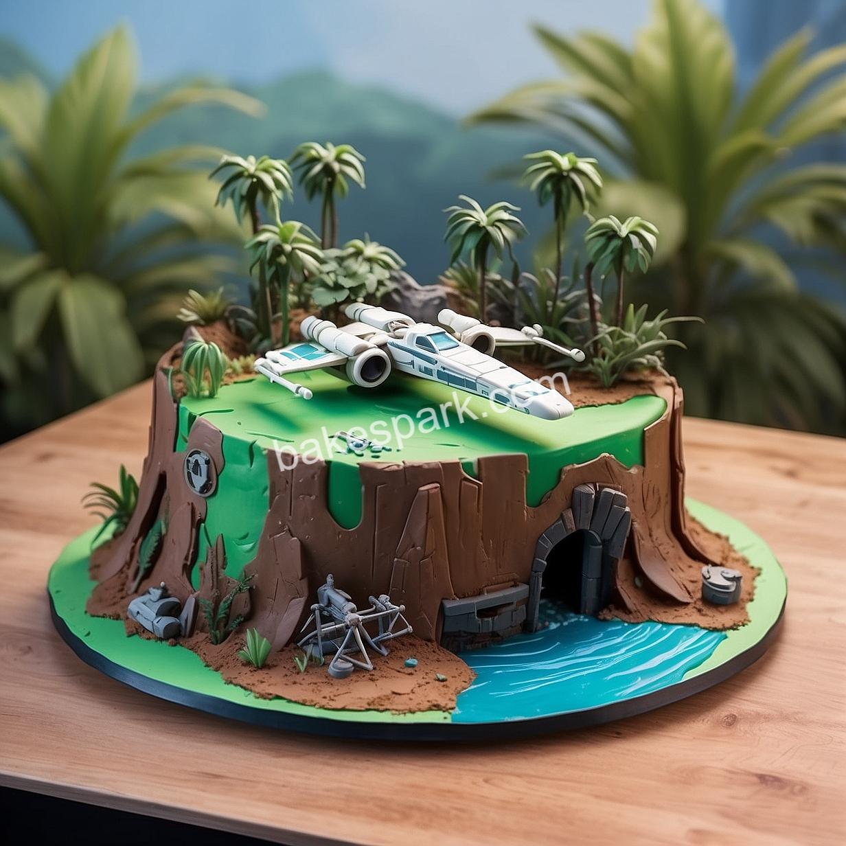 star wars cake