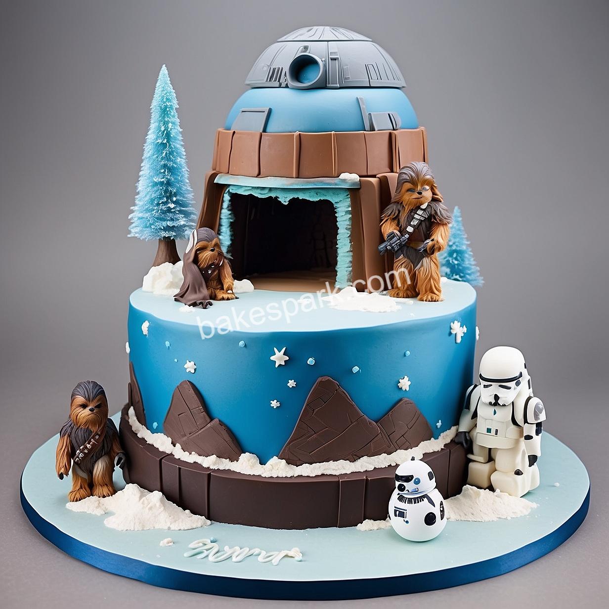 star wars cake
