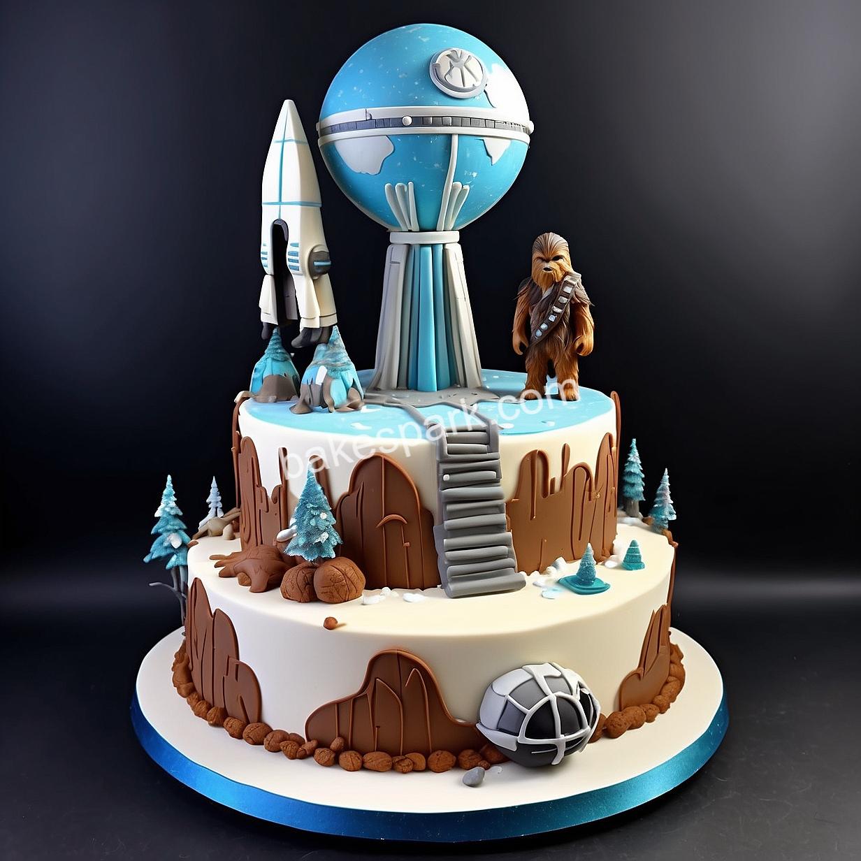 star wars cake