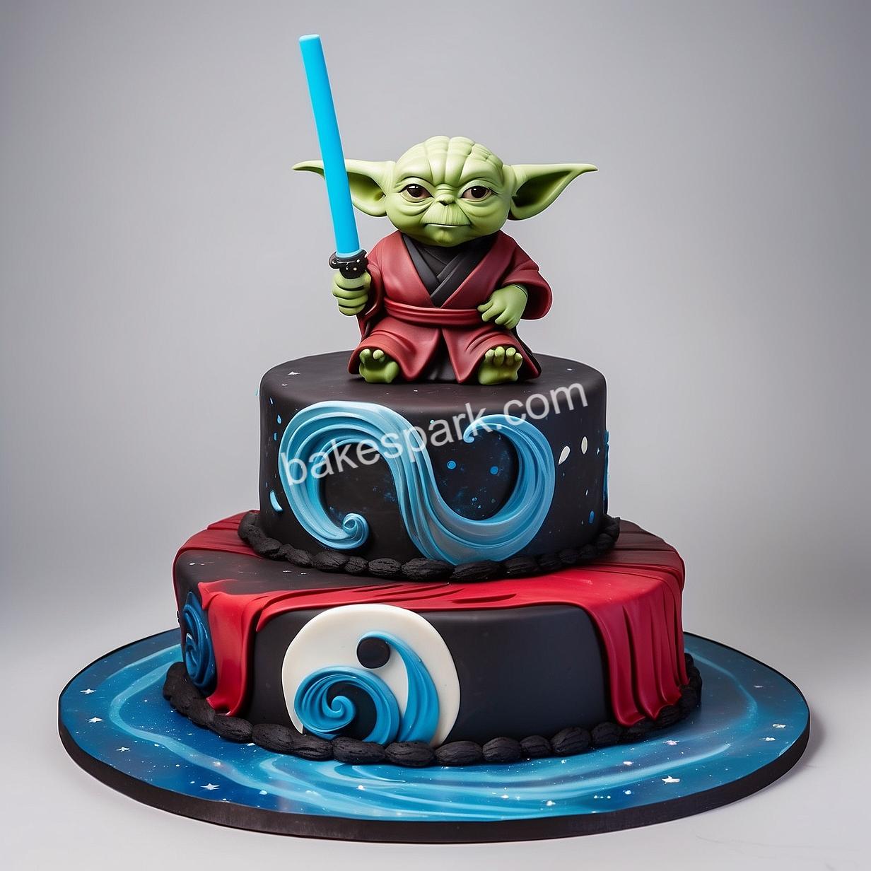 star wars cake