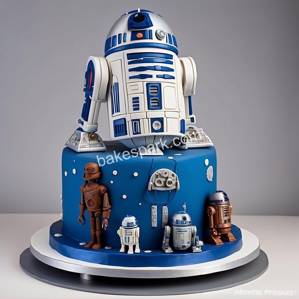 star wars cake