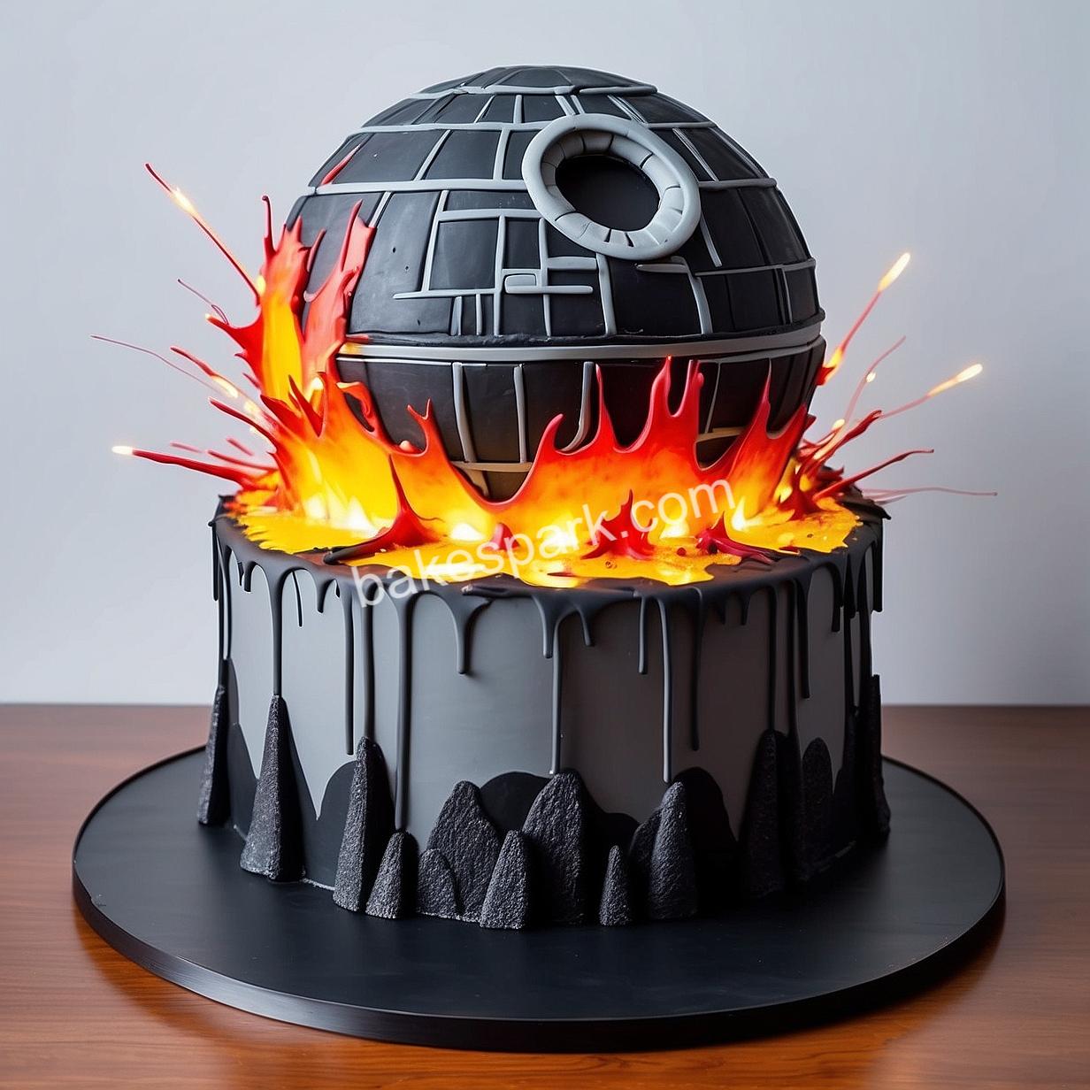 star wars cake