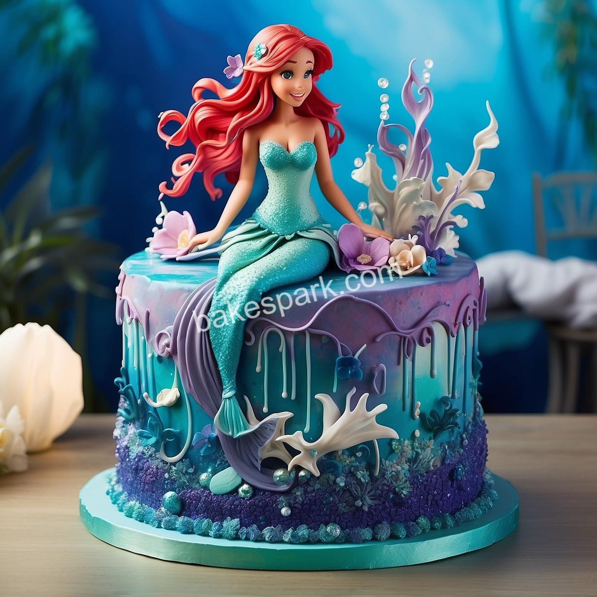 ariel cake