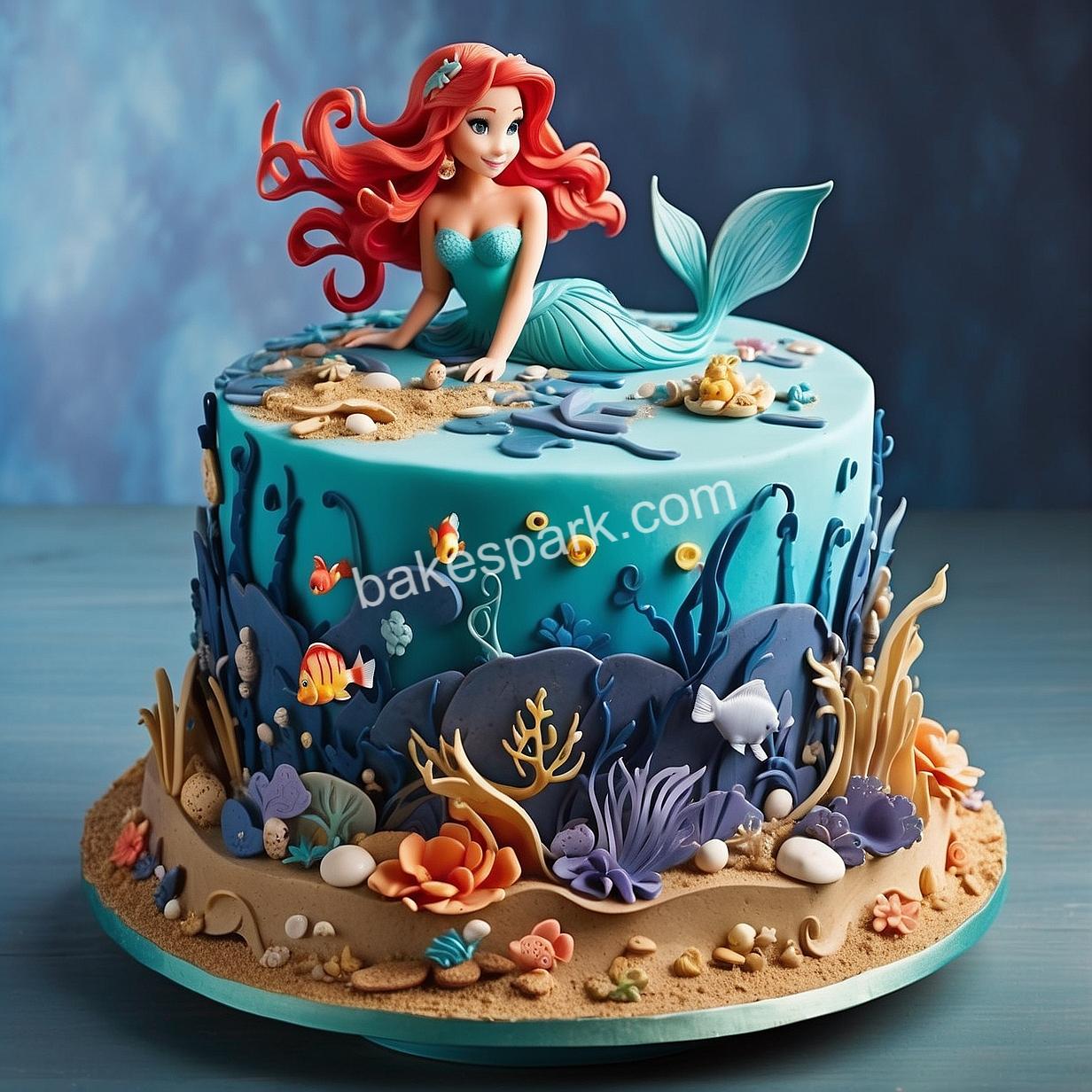 ariel cake