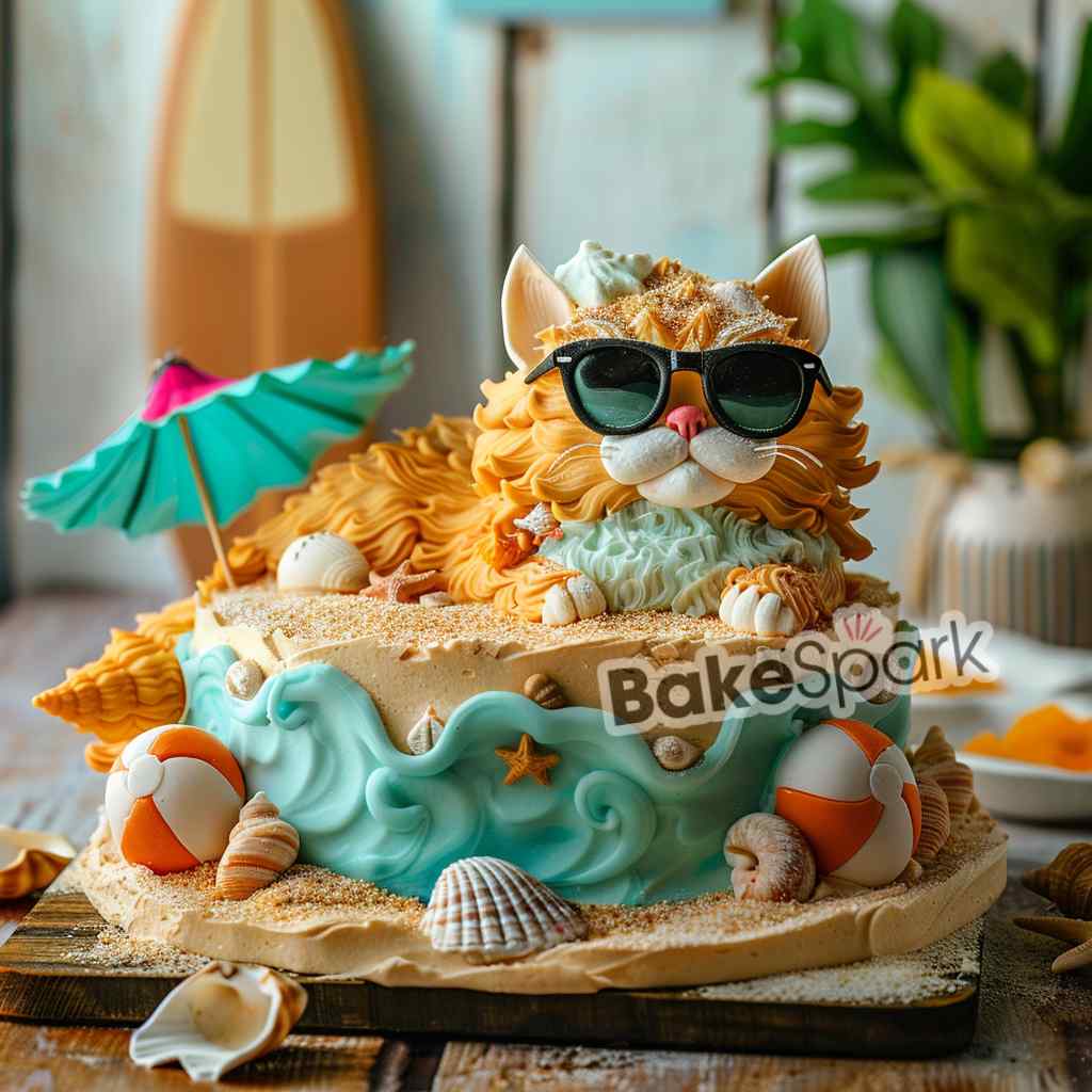 cat cake design