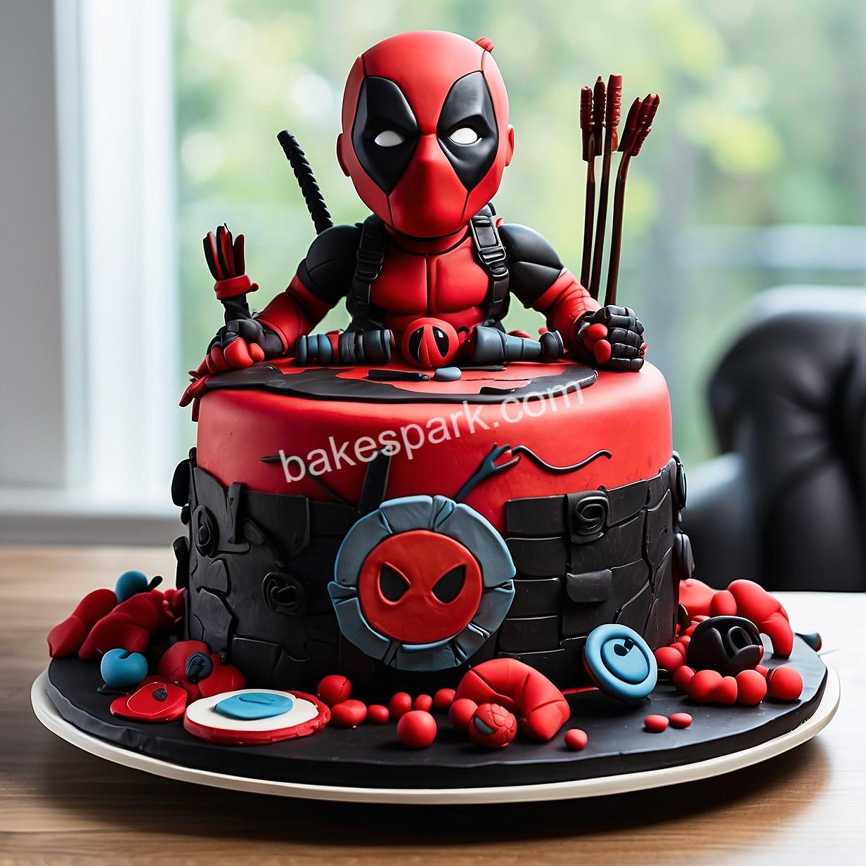 deadpool cake