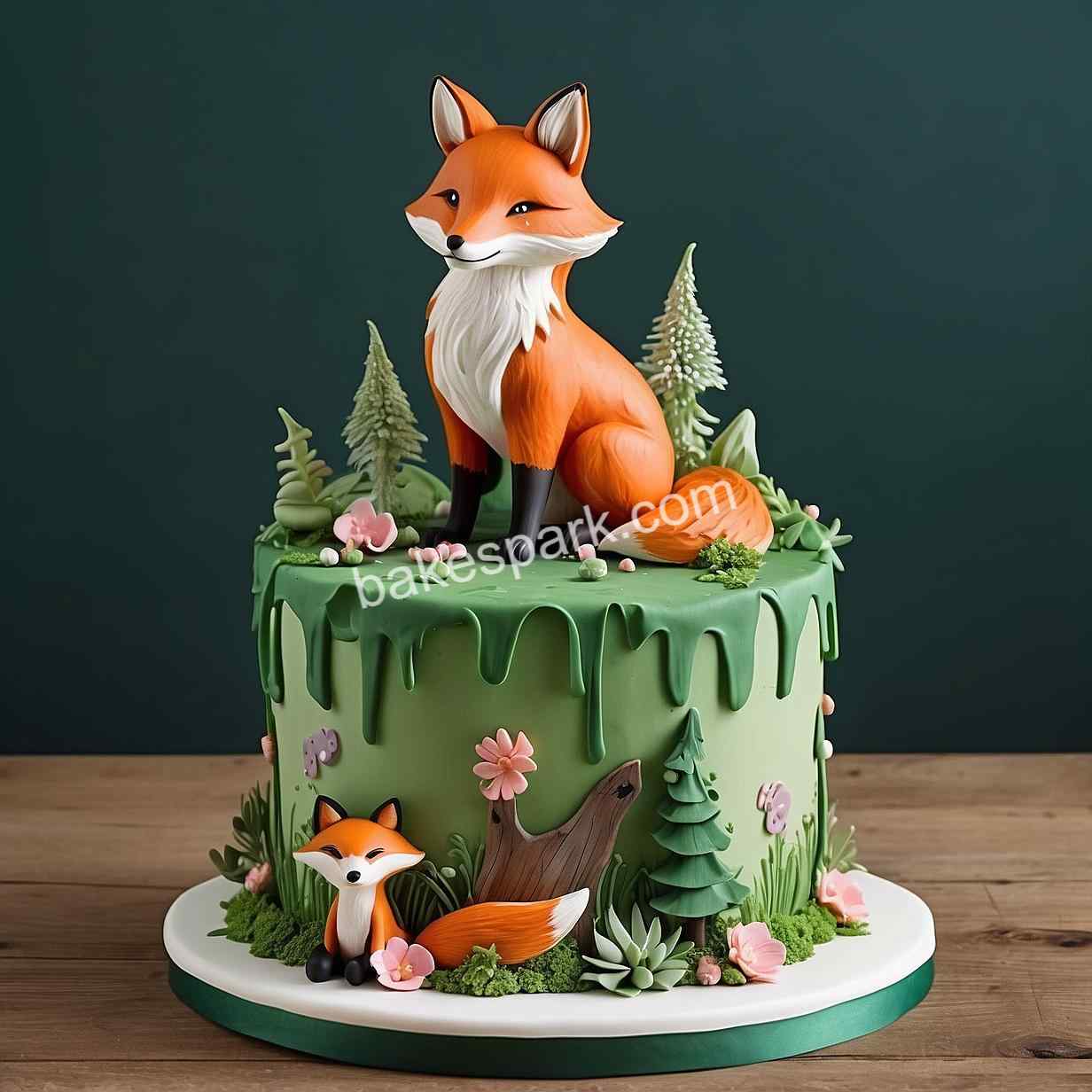 fox cake
