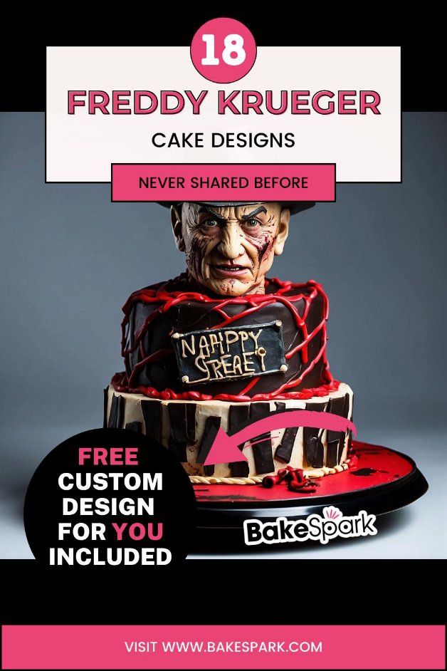 freddy krueger cake pinterest