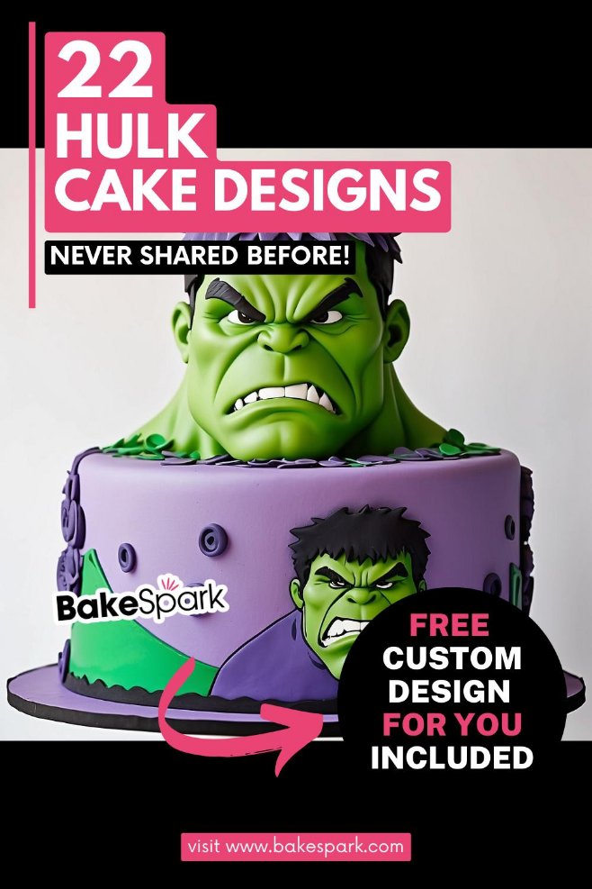 hulk cake pinterest