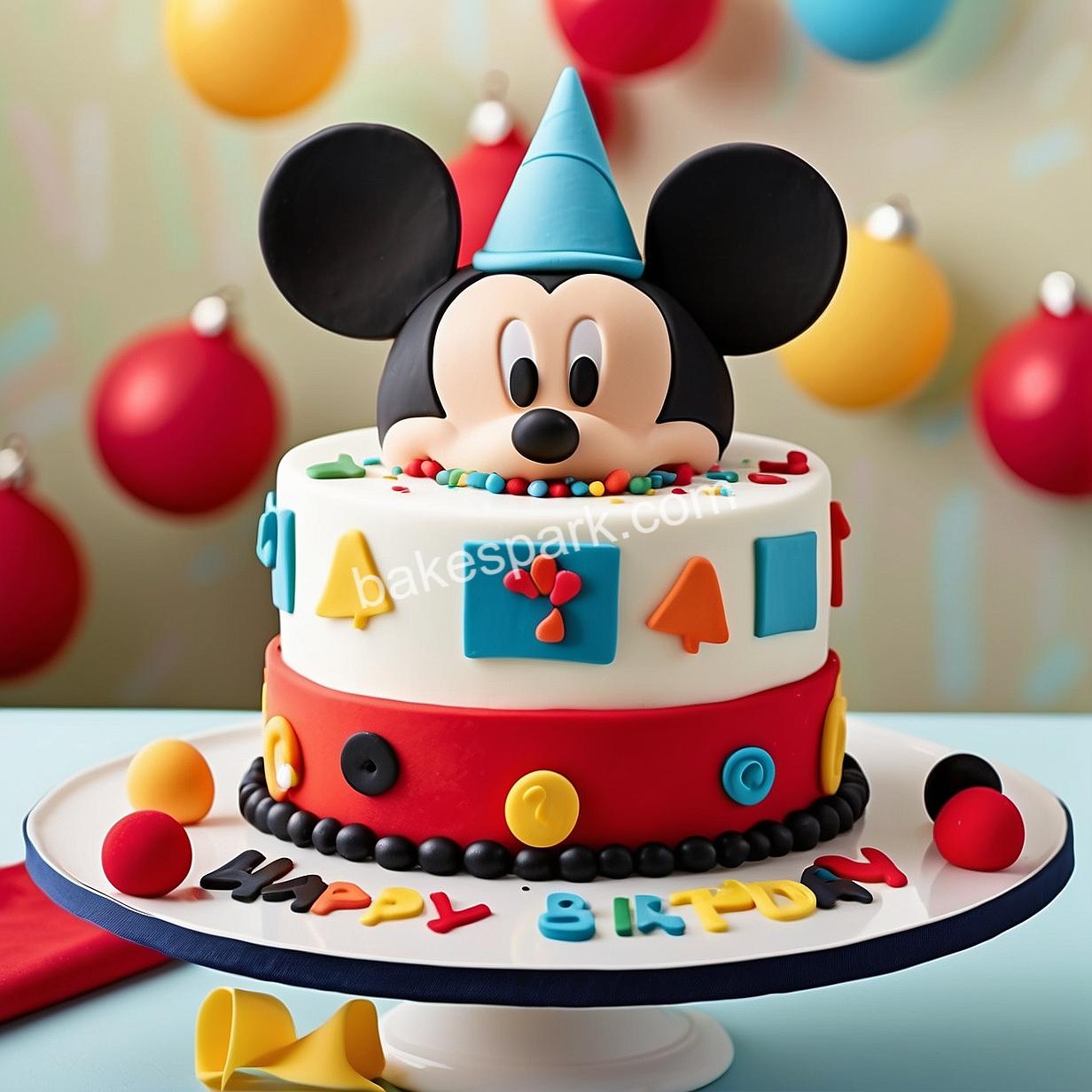 mickey mouse cake