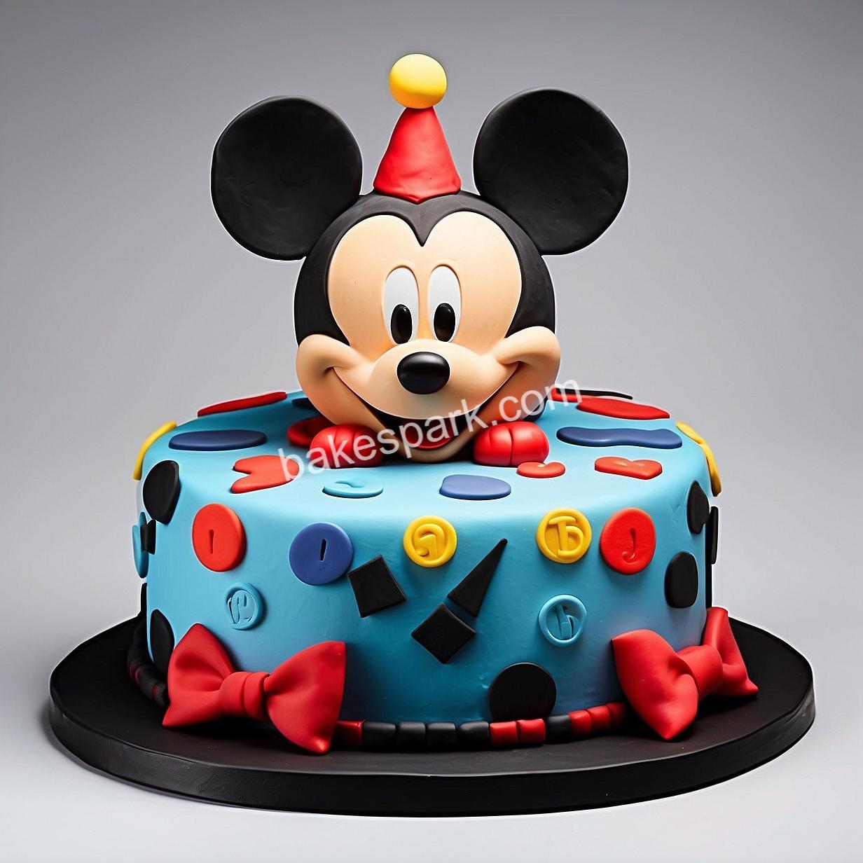 mickey mouse cake