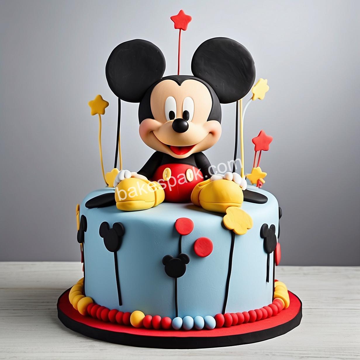 mickey mouse cake