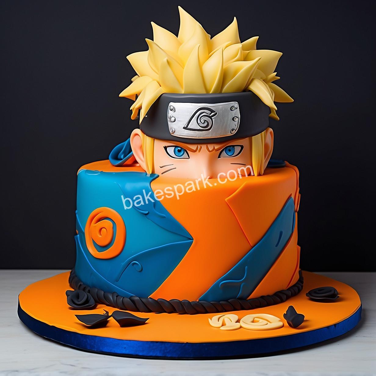naruto cake
